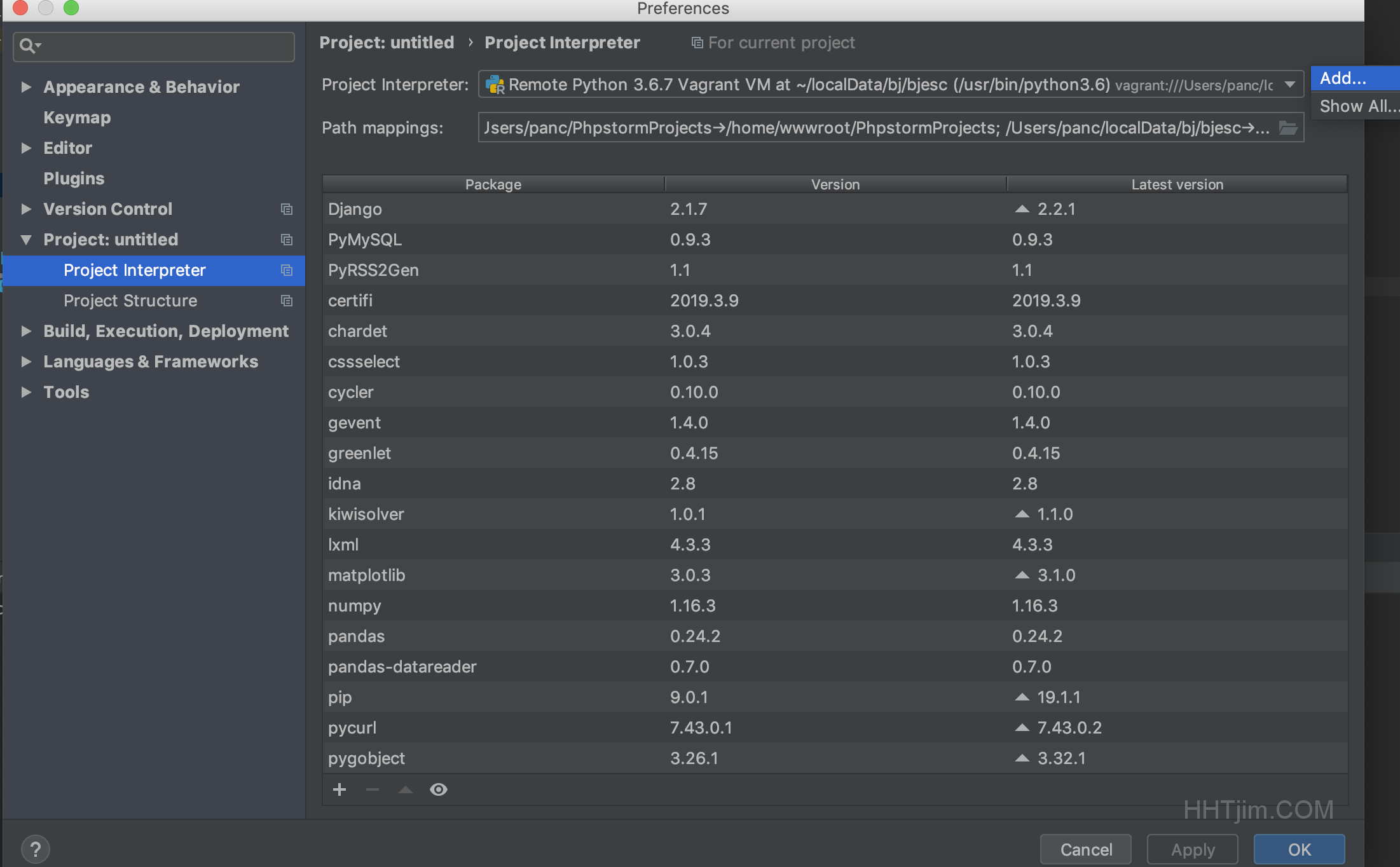 pycharm+pipenv虚拟环境作开发和依赖管理