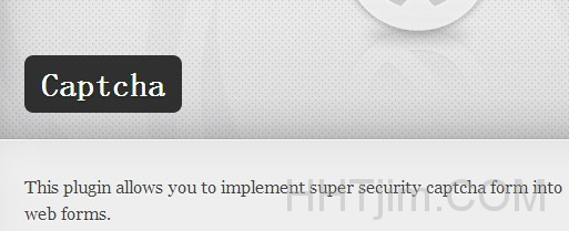wowordpress验证码插件-Captcha 小试
